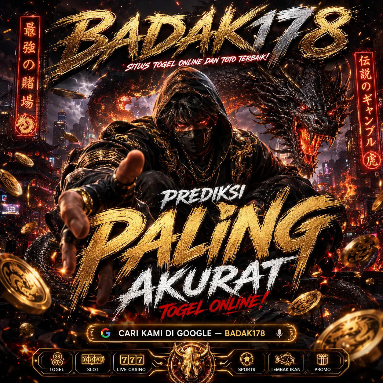 BADAK178 : Agen Bandar Toto Dan Togel 4d Online Dengan Diskon Tertinggi